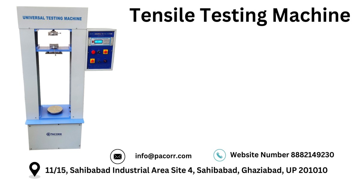 How Tensile Testing Machines Contribute to Safety Standards