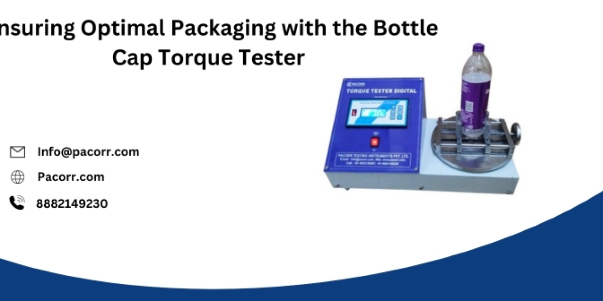 The Role of Bottle Cap Torque Testers in Product Safety and Quality