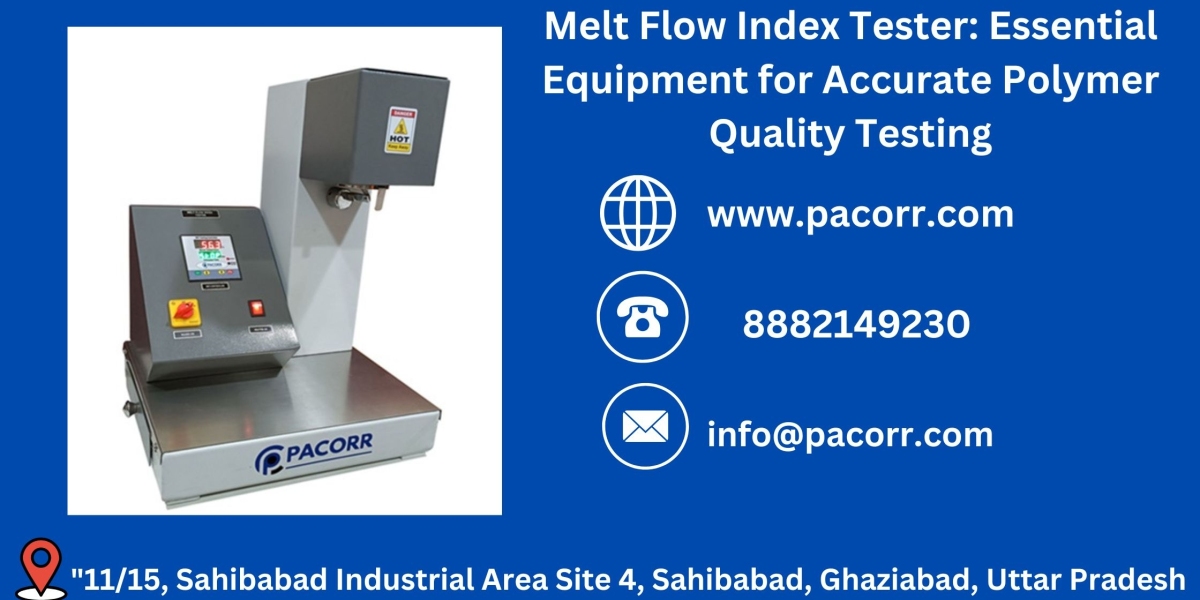 Melt Flow Index Tester: Ensuring Excellence in Polymer Quality and Global Market Compliance