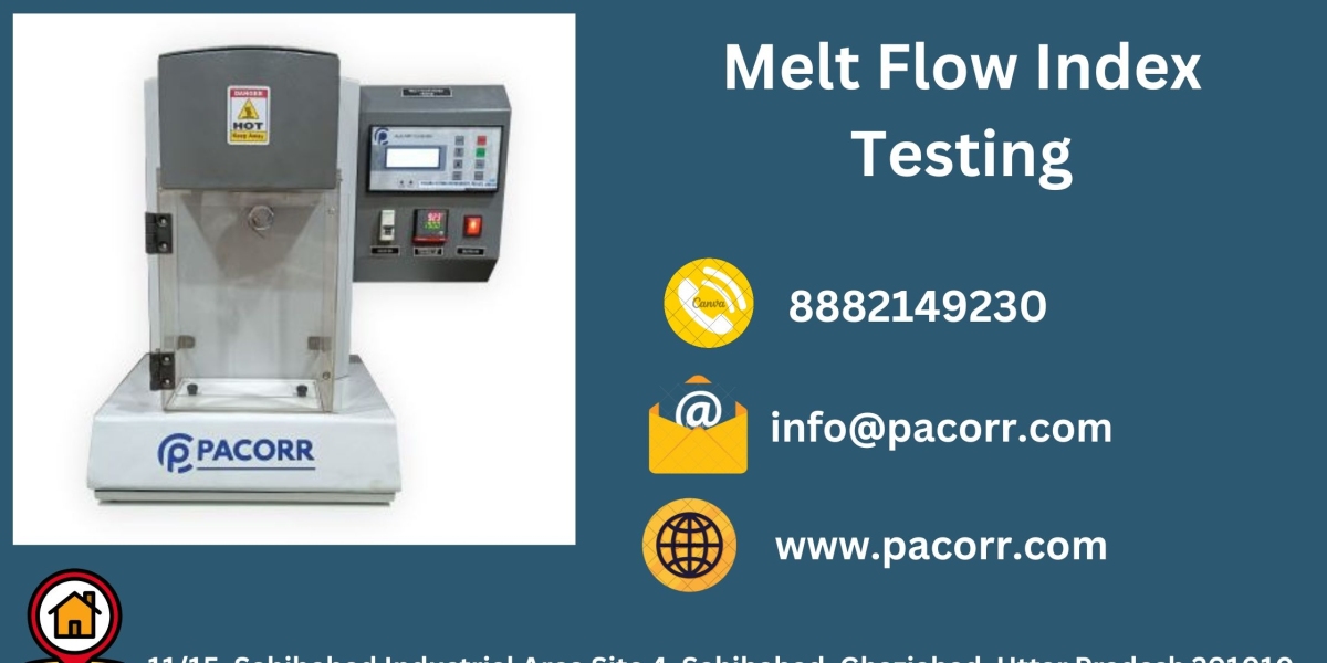 Pacorr's Digital Melt Flow Index Tester: The Perfect Solution for Modern Laboratory Needs