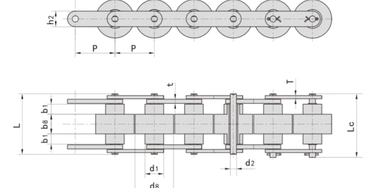 Fatigue failure of straight side plate roller chain and the use of double speed chain