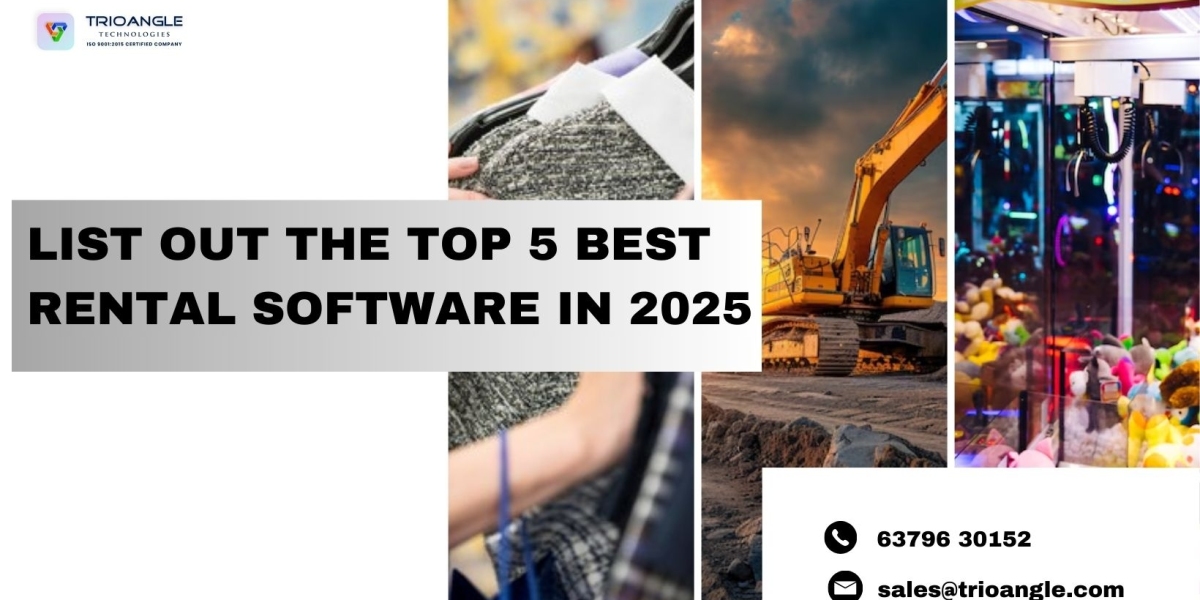 List out the Top 5 Best Rental Software in 2025