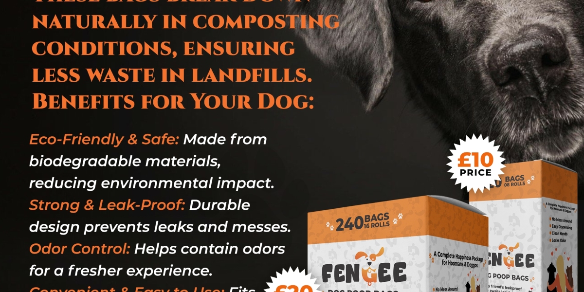 Eco-Friendly Dog Poop Bags: A Sustainable Solution for Responsible Pet Owners