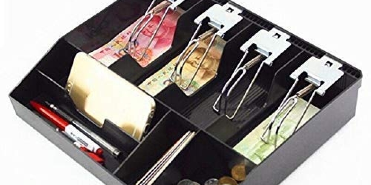 Durable Plastic Cash Drawer Tray – Organize & Secure Your Cash Efficiently