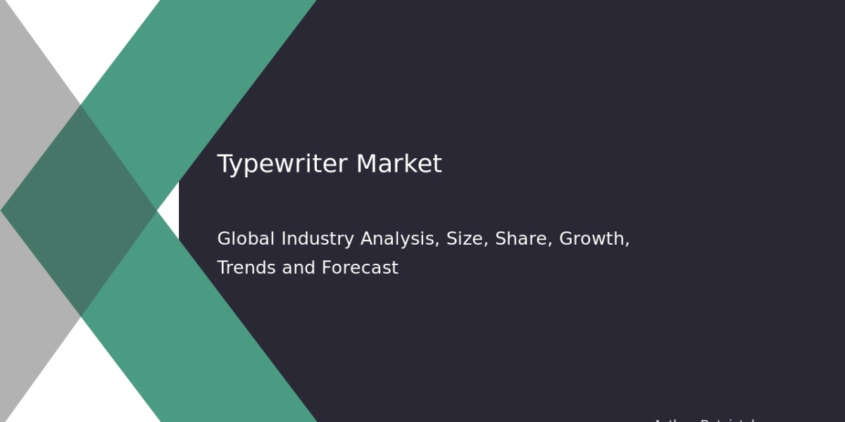 Typewriter Market Forecast, Analysis, and Trends 2032 with 3.2% CAGR