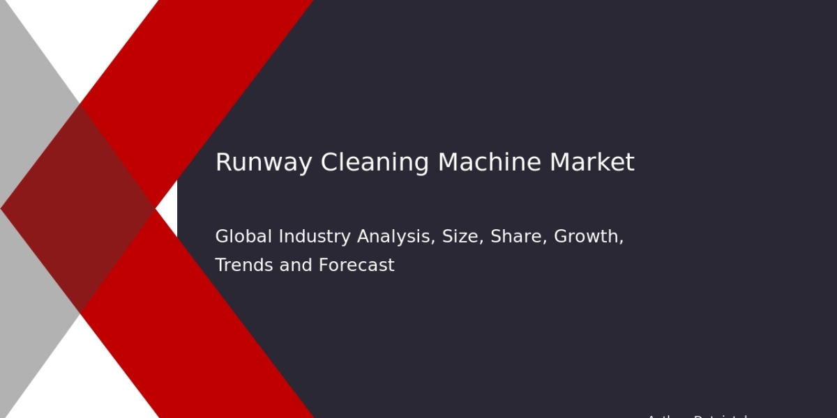 Runway Cleaning Machine Market Workforce and Employment Trends 2032 | CAGR 5.7%